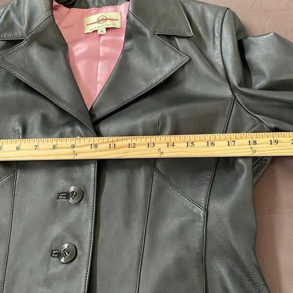 Wilson Leather Jacket Medium - Picture 8 of 10